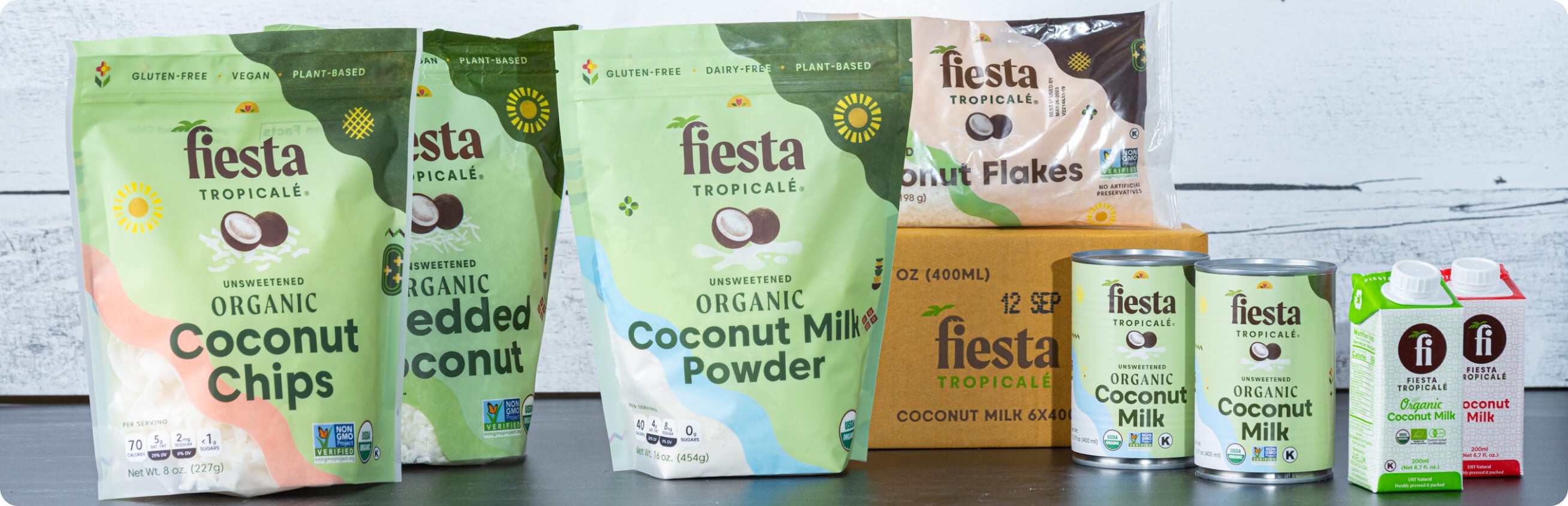 Fresh and Organic Fiesta Tropicale Products in the USA